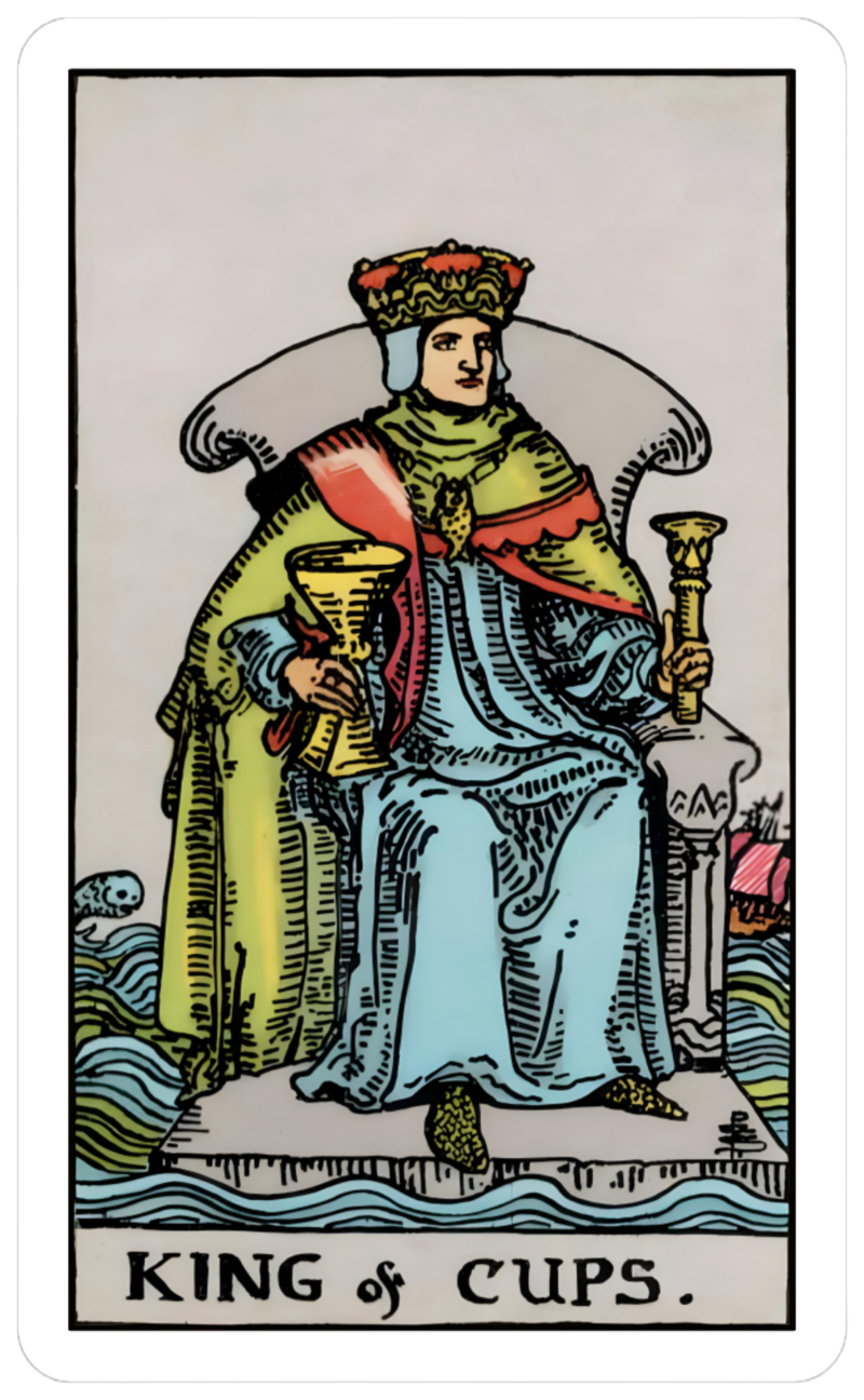 king of cups card